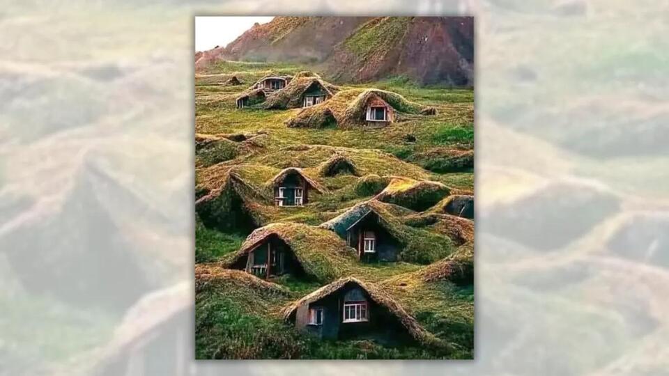 Viking Moss Houses: Real or AI Fantasy? 🏡