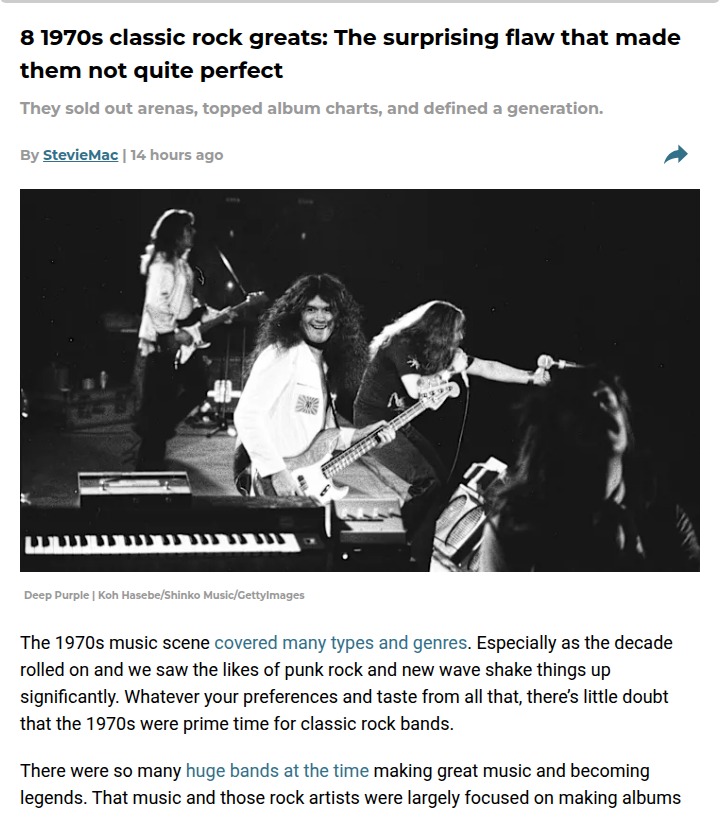 Classic Rock Legends: Hit Singles Drama 🎸