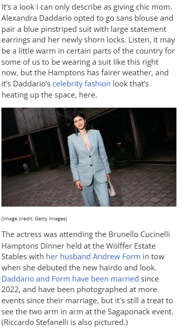 Alexandra Daddario’s bold new look turns heads in the Hamptons