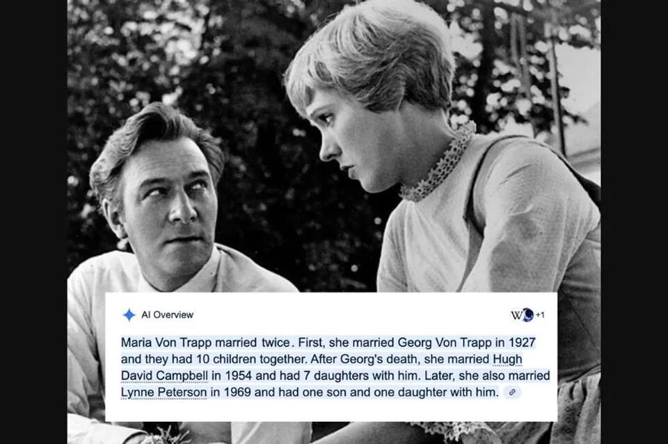 Google’s AI Just Made Up Maria Von Trapp’s Life