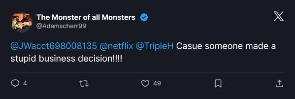 Monster Among Men Slams WWE’s Call