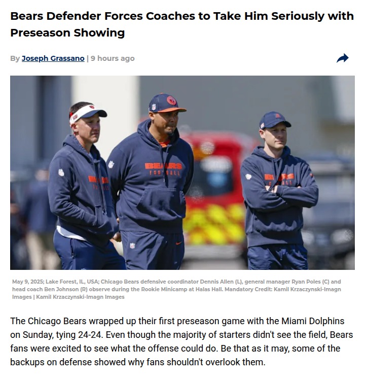 Austin Booker’s breakout moment for the Bears