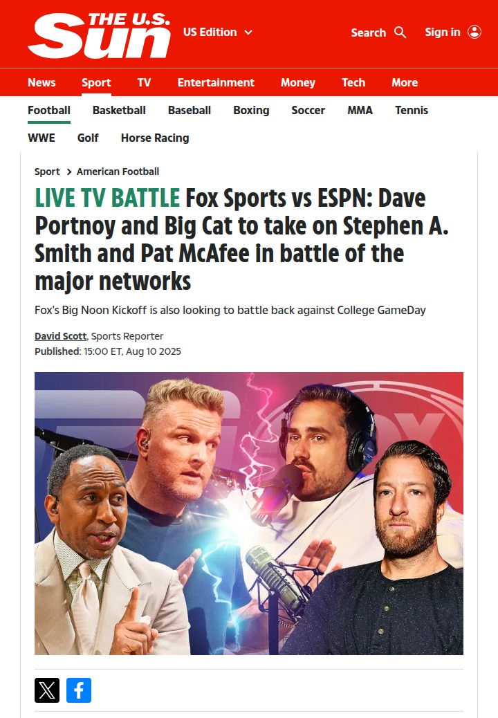 Barstool vs ESPN: Battle for Sports TV Supremacy