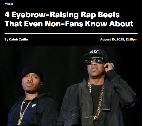 Wildest Rap Beefs Even Non-Fans Know 👀