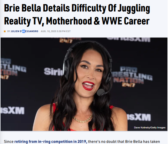 Brie Bella’s “Soft Girl Era” Confession 🌸