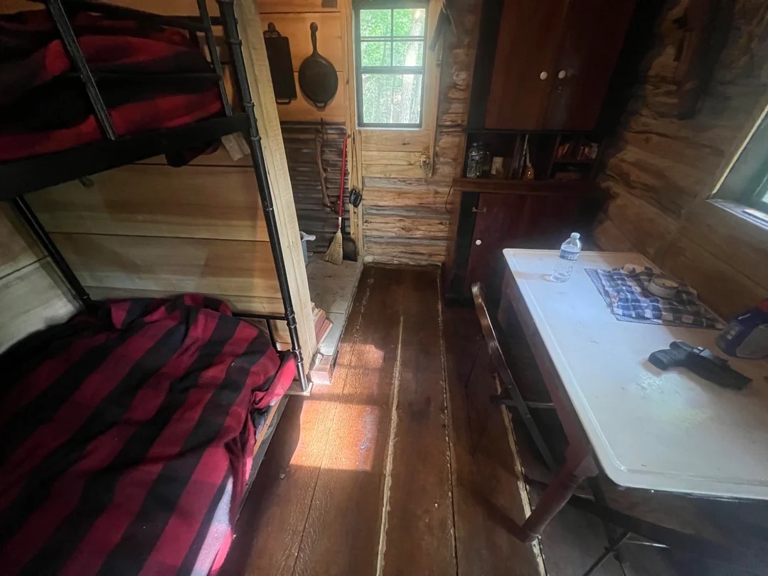 this guy's diy hunting shack has me jealous