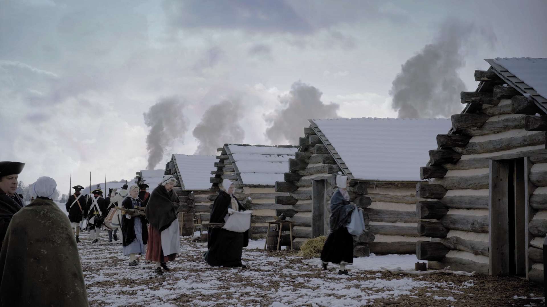 The frozen night at Valley Forge — where resolve was forged.
