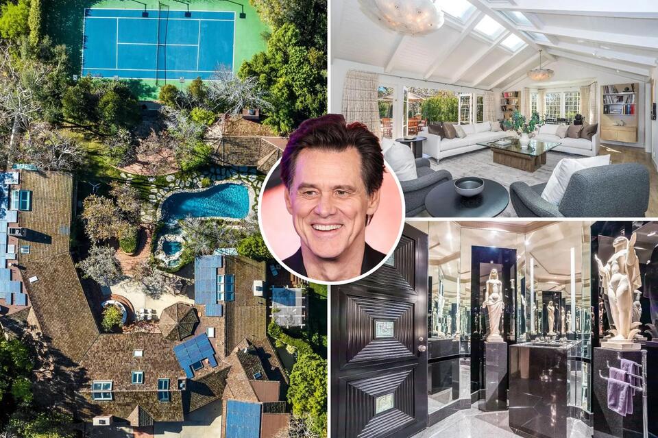 Jim Carrey’s Brentwood mansion finally sells