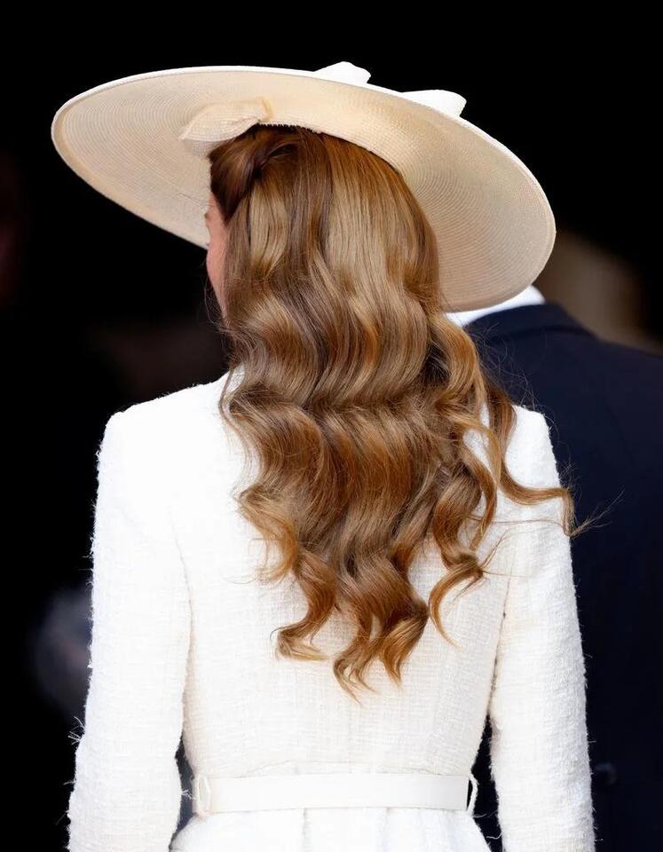 Kate’s Blonde Highlights Stole the Show