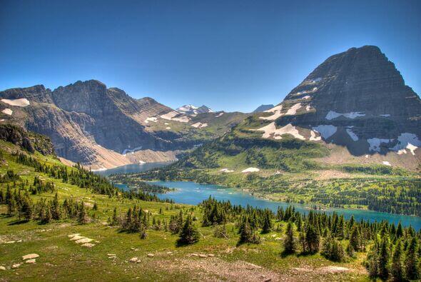 A haunting moment in Glacier National Park