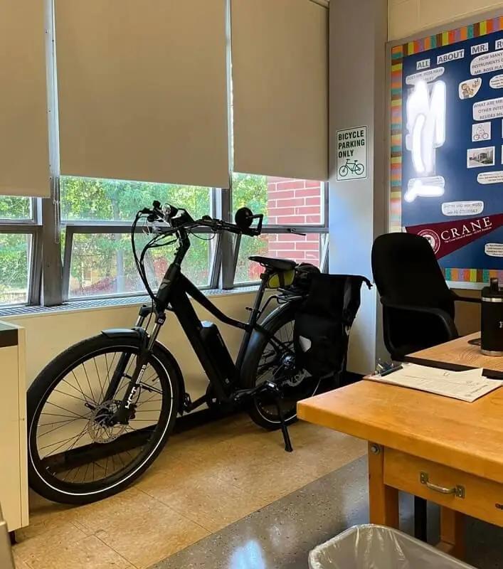 Classroom Commute Goals: Teacher’s E-Bike Flex