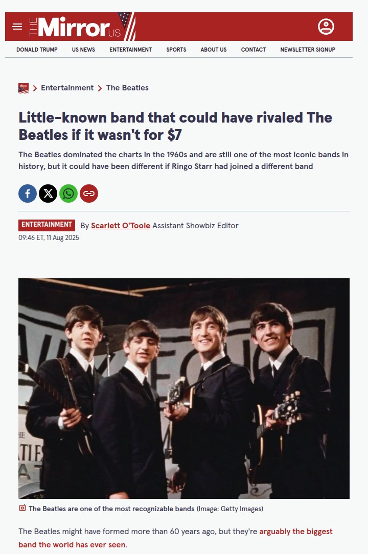 Ringo Starr’s $7 Decision Changed Music 🎸
