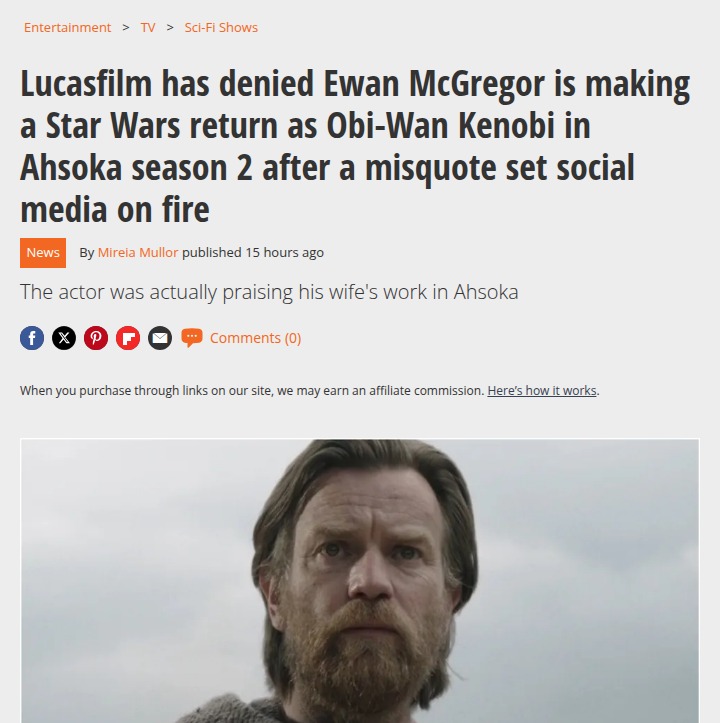 Obi-Wan Rumor Sparks Star Wars Fandom Chaos 🚀