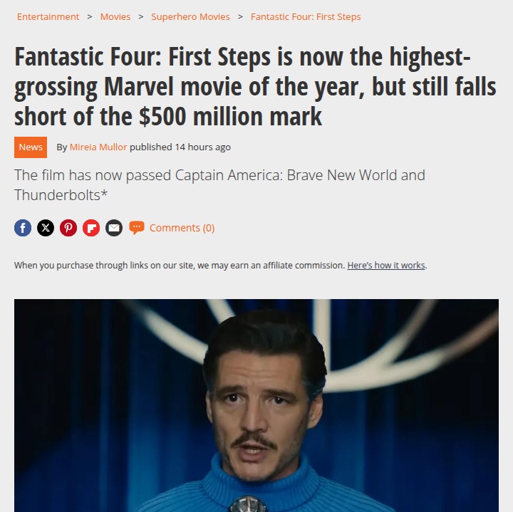F4 Box Office: Marvel’s New Drama! 🎬