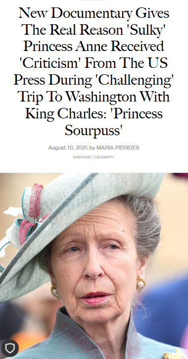 Princess Anne's 'Sulky' US Trip Drama 😮