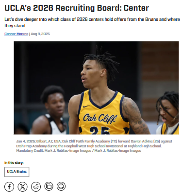 UCLA eyes top center prospect for 2026