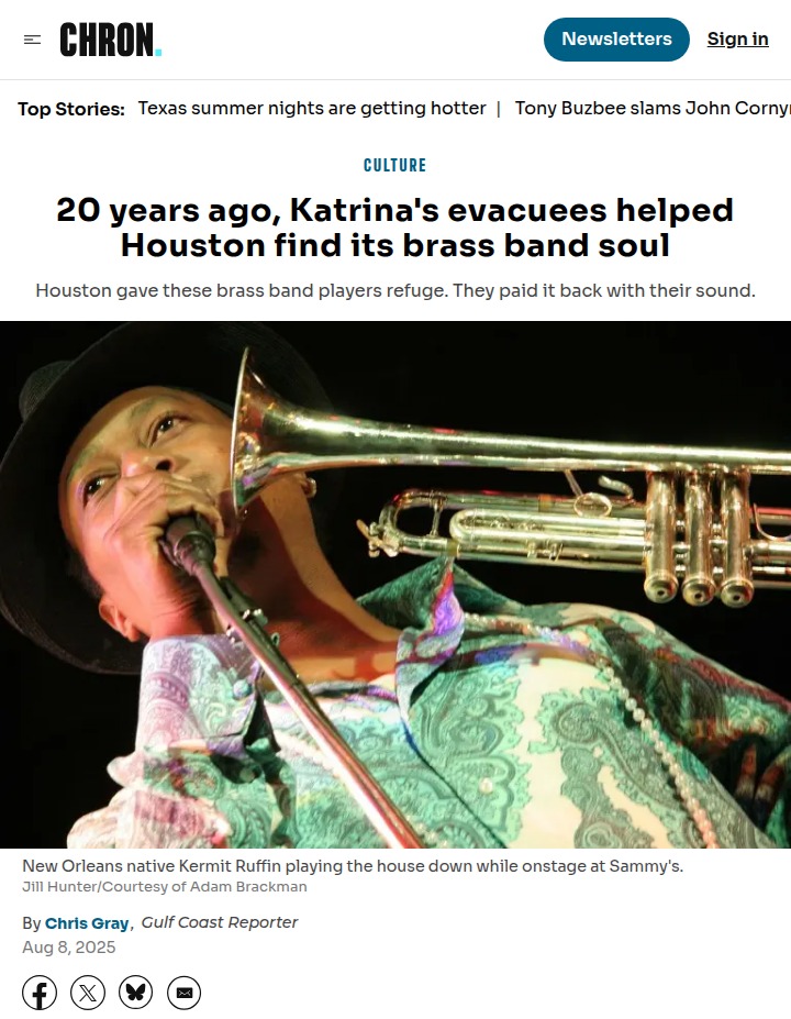 How Katrina’s evacuees changed Houston’s music