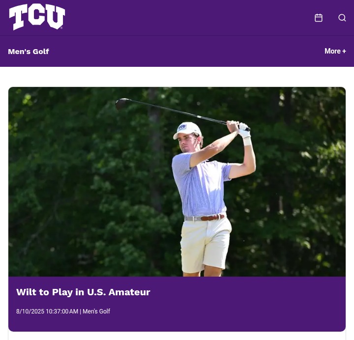 Wilt Heads to U.S. Amateur After Texas Win