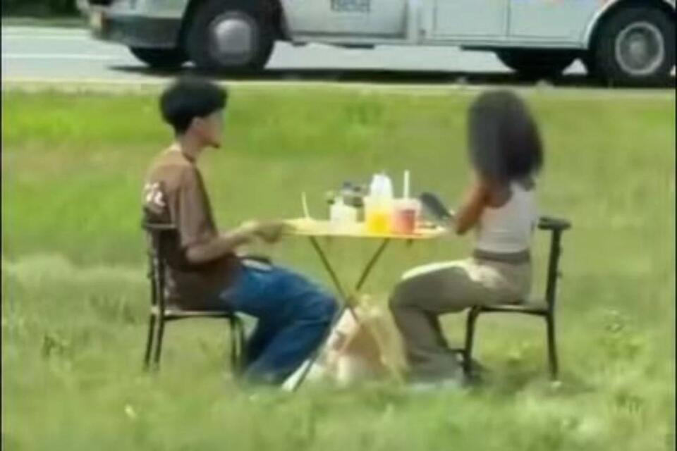 Picnic in the Northway median? Only in Albany!