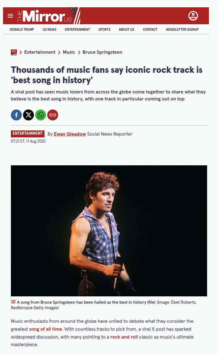 Springsteen Fans Clash Over 'Thunder Road' 👀