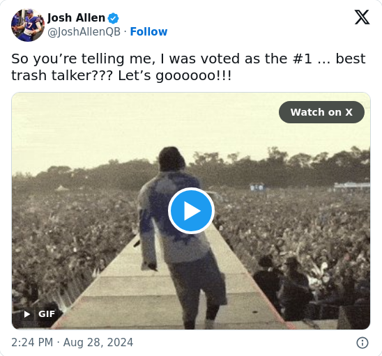 Josh Allen Still Gets No Respect?