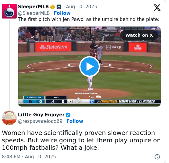 Jen Pawol’s First MLB Plate Call Sparks Debate