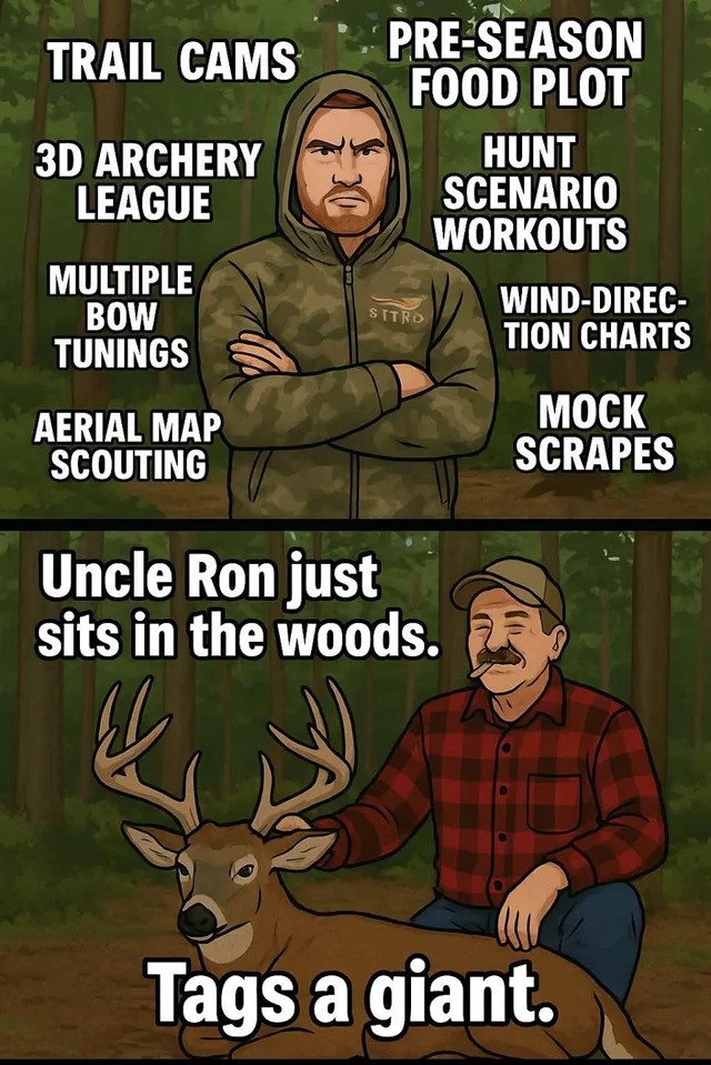 Not every hunter is Uncle Ron