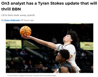 Kentucky hoops fans buzzing over Tyran Stokes