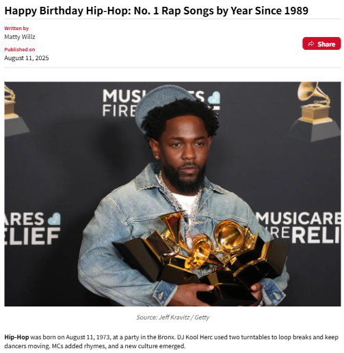 Hip-Hop No. 1s: Did Billboard Get It Right? 🎤