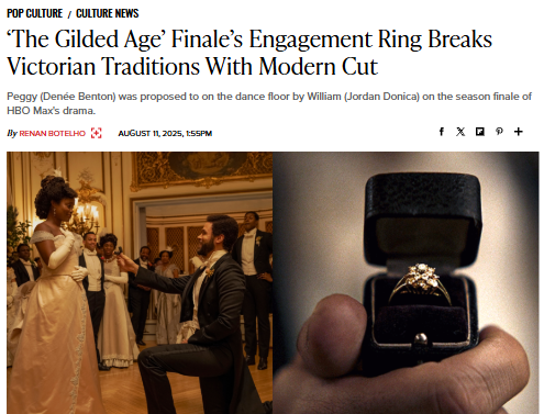 Peggy’s Ring in Gilded Age Finale 💍