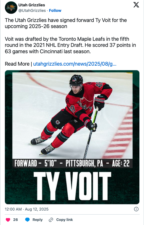 Ty Voit brings serious firepower to Utah