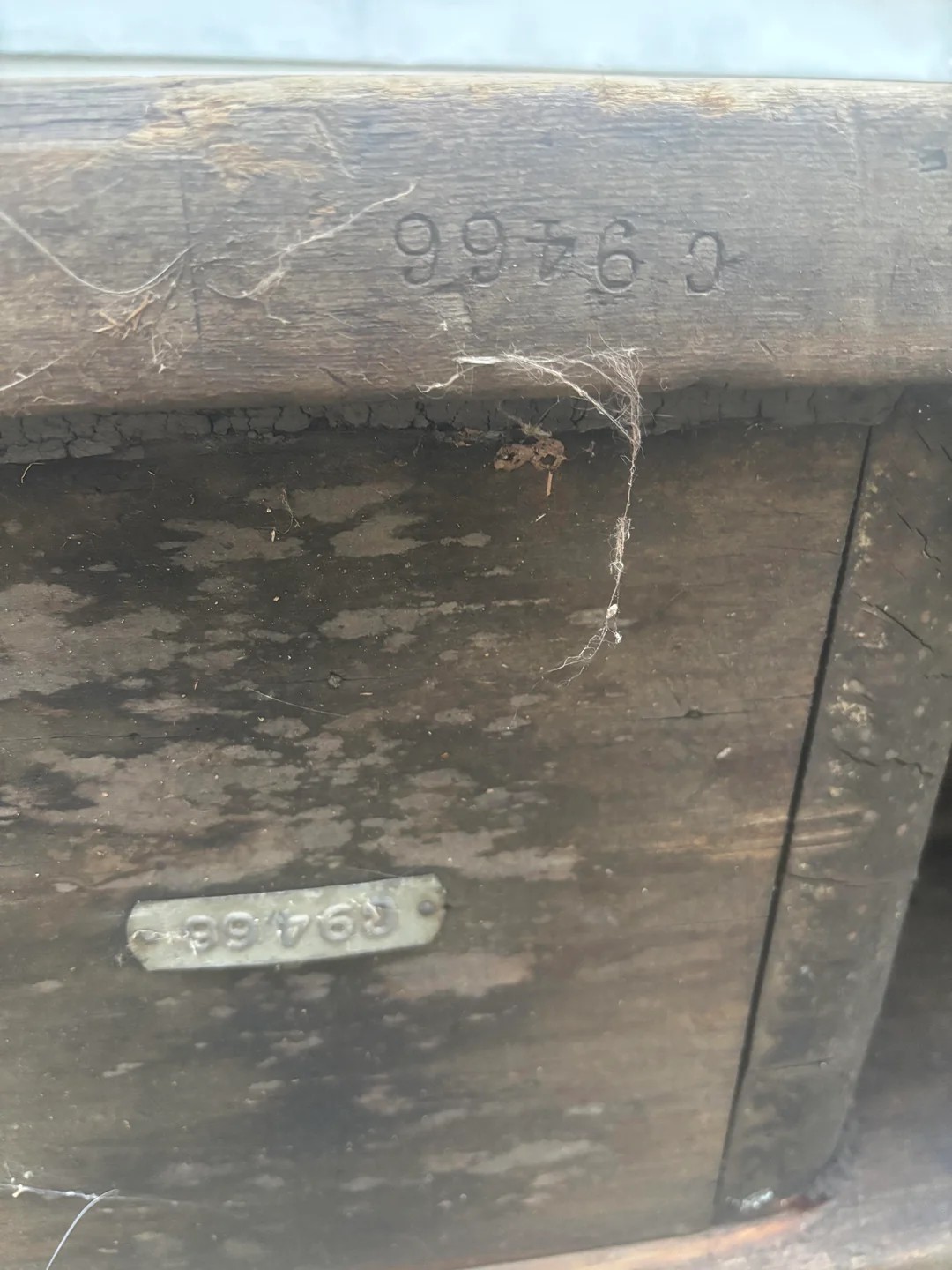 At a Garage Sale. Trying to figure out what it is before I turn it into a coffee table base.