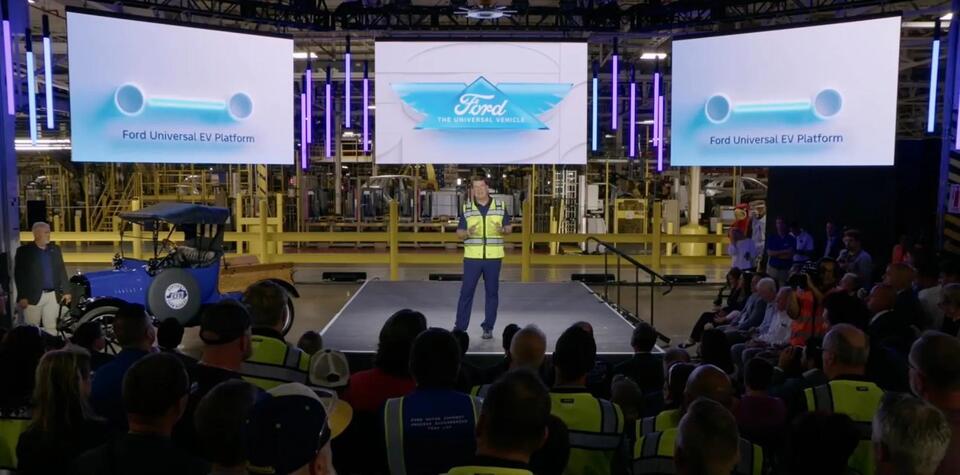 Ford’s New EV Factory: Cheaper Cars, Fewer Screws