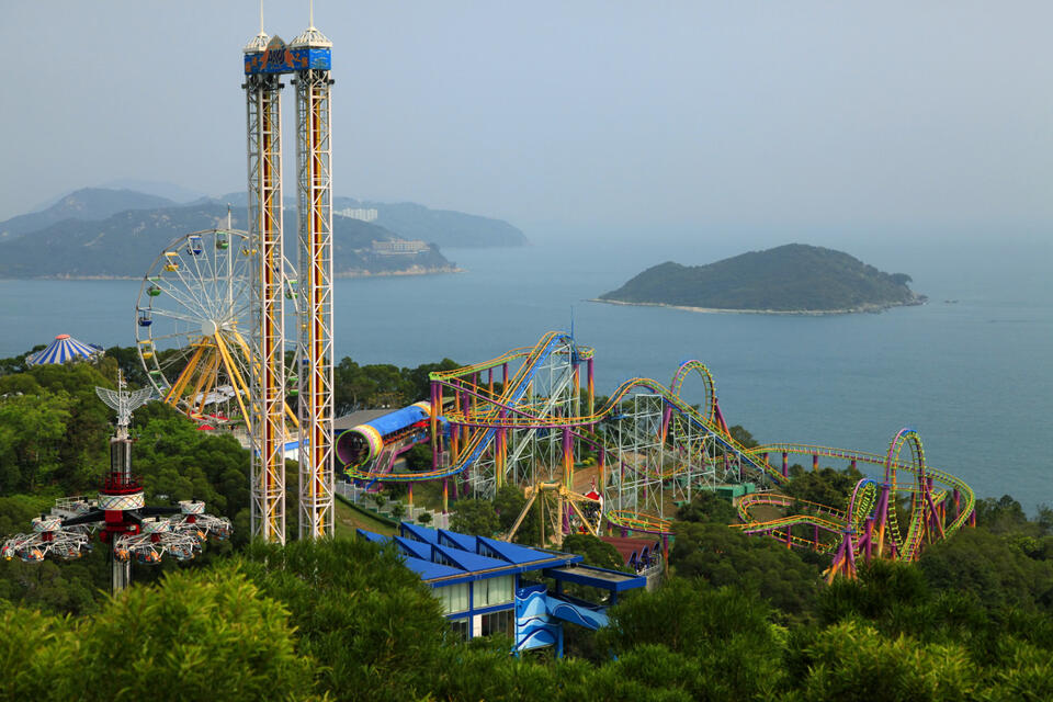 Rollercoaster Nightmare at Ocean Park