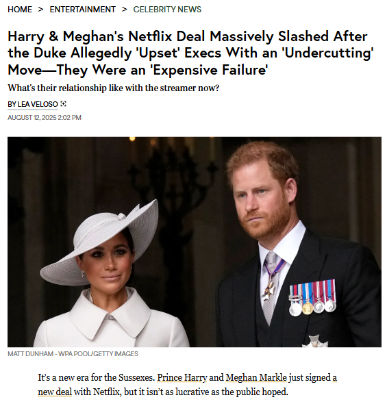 Harry & Meghan’s Netflix Drama 🍿