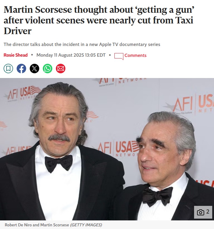 Scorsese Nearly Destroyed Taxi Driver?! 😱