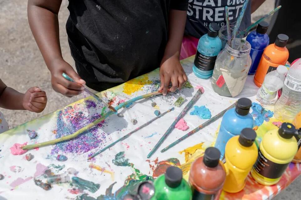 Mount Pleasant’s gas station turns into a back-to-school festival