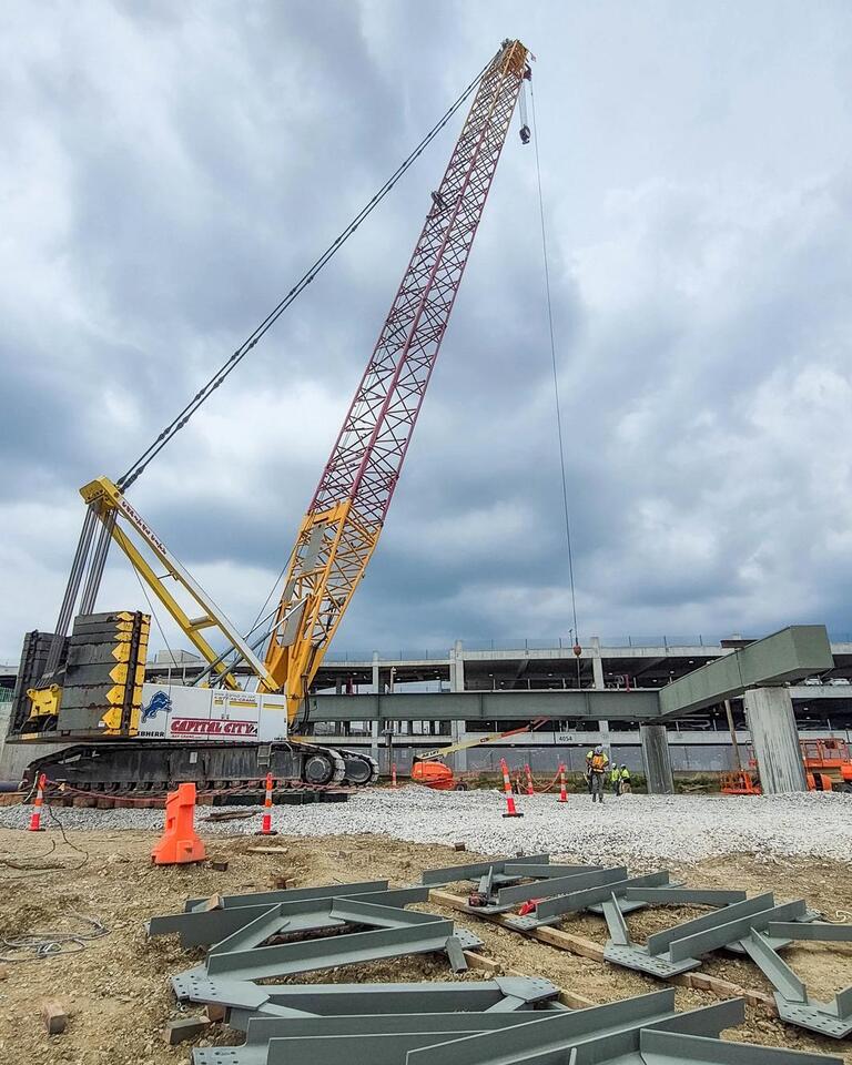 Columbus airport’s new terminal is going up fast