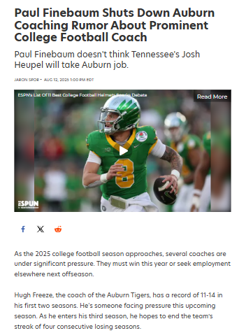 Is Hugh Freeze on the Hot Seat at Auburn?