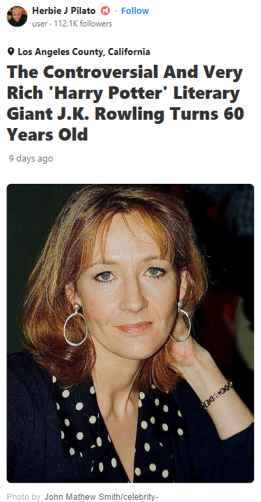 J.K. Rowling’s Plot Twist 💰