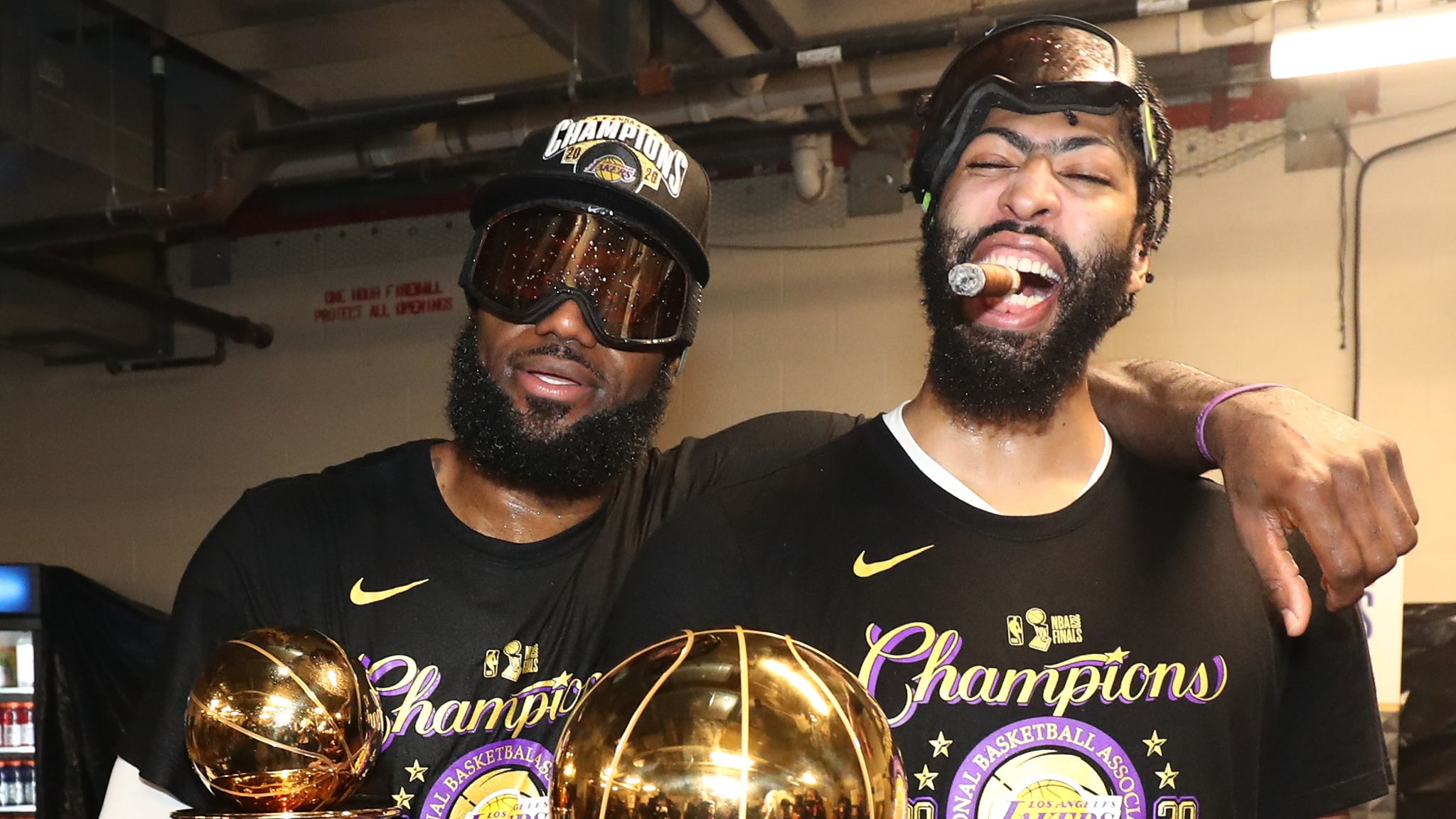 LeBron & AD Post Same Quote on IG