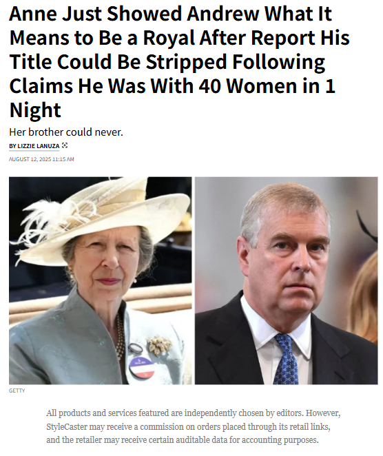 Princess Anne’s Royal Power Move 👑