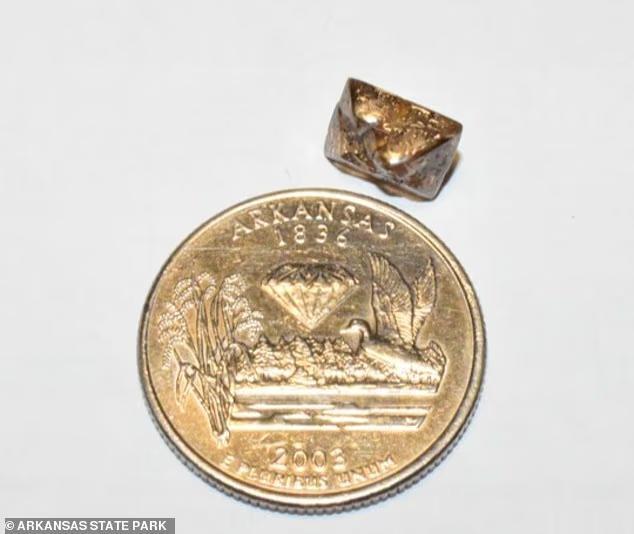 Arkansas park visitor finds $27K diamond