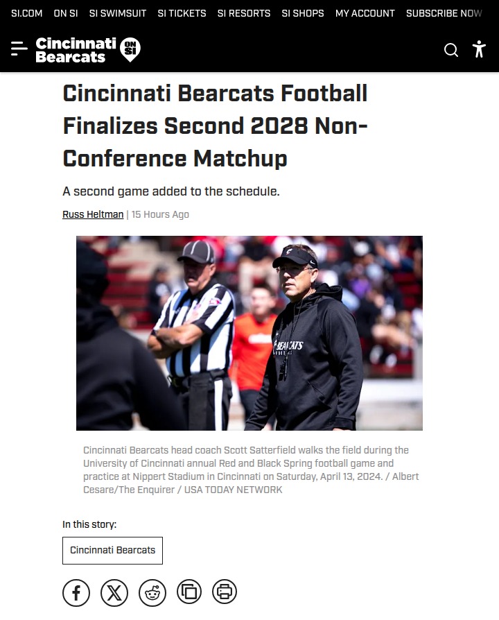 Bearcats lock in 2028 showdown with EMU