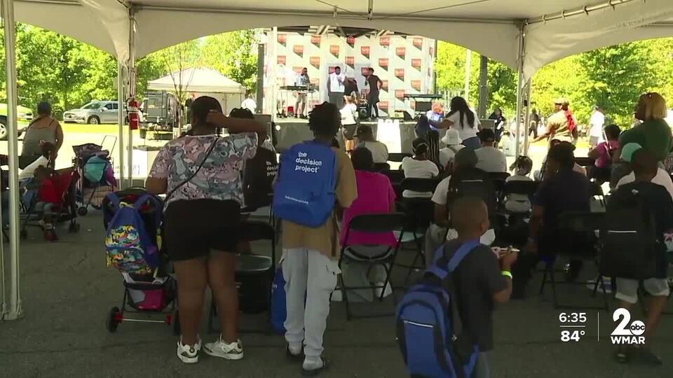 Baltimore’s back-to-school boost at Mondawmin