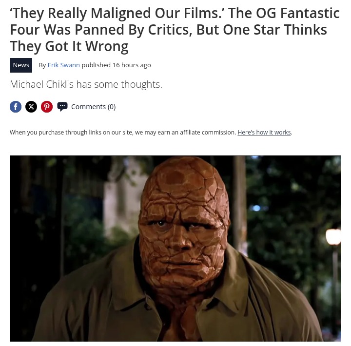 OG Fantastic Four Fans Defend the Films 🔥