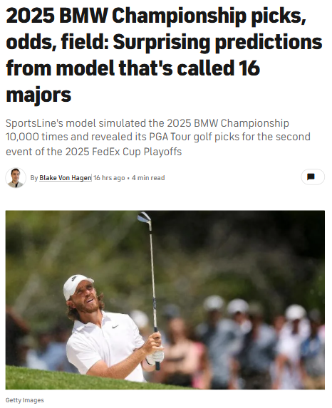 Fleetwood’s Playoff Woes Continue at BMW