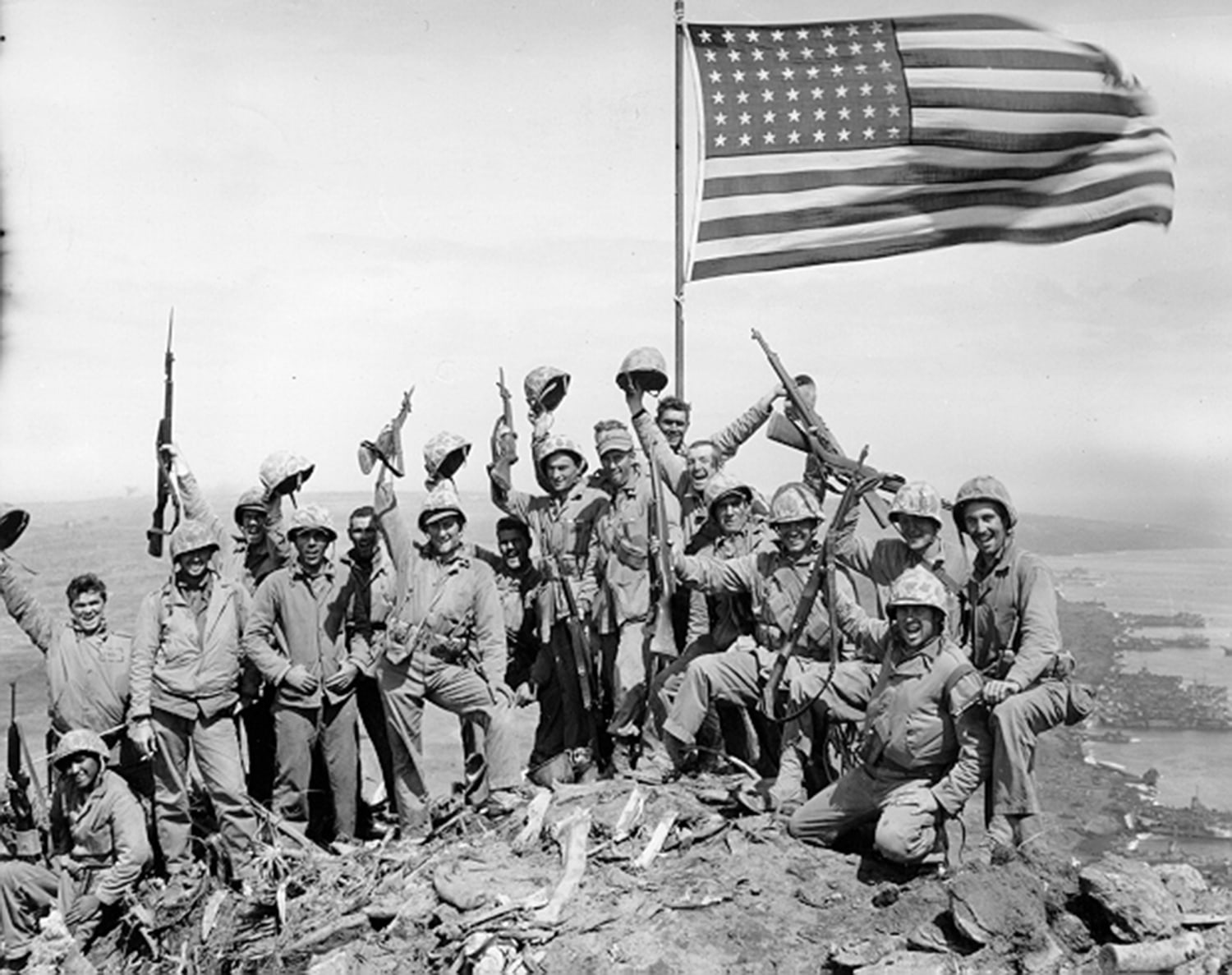 The flag over Iwo Jima — more than a photograph.
