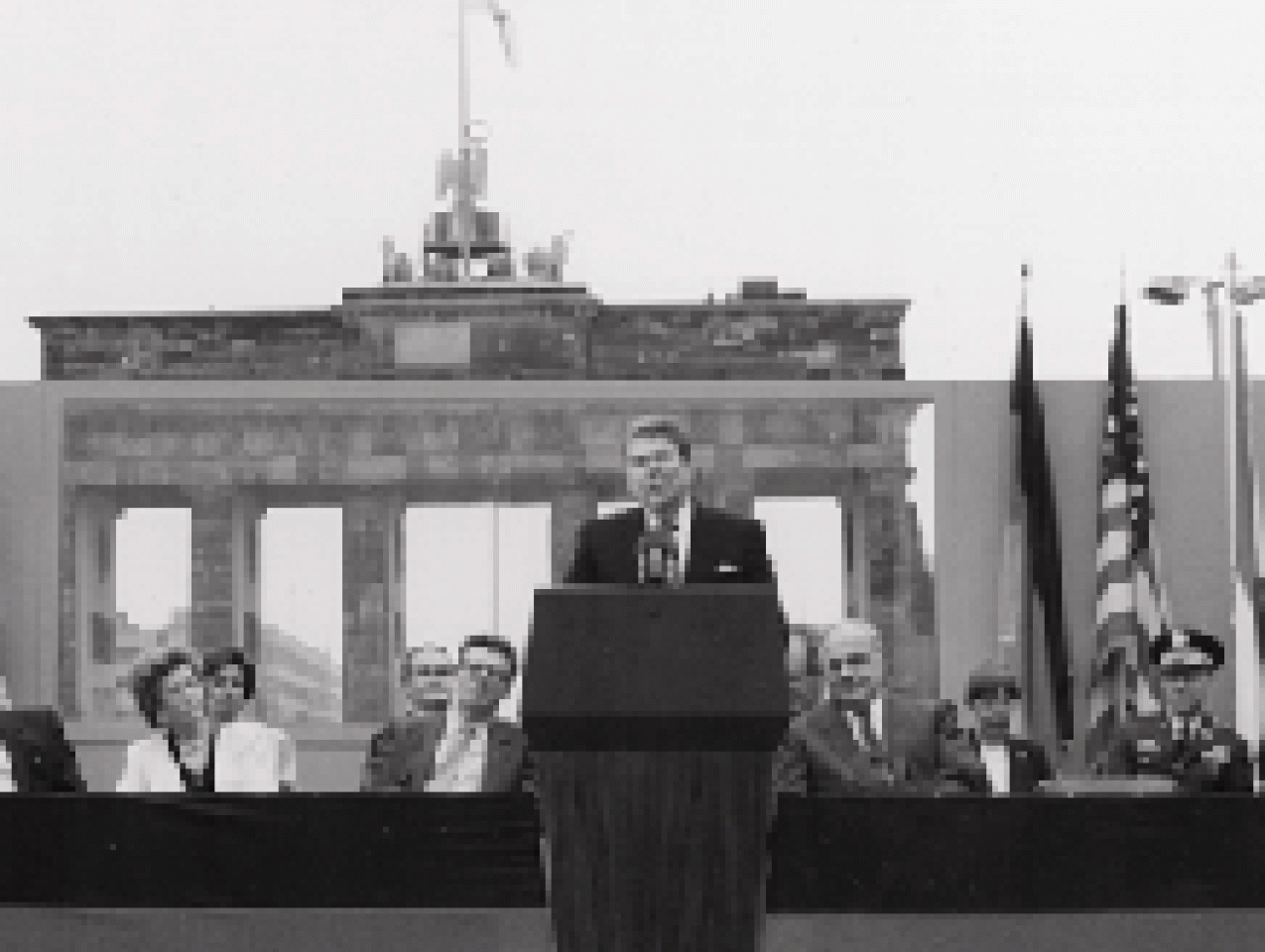 The day the world heard “Mr. Gorbachev, tear down this wall.”