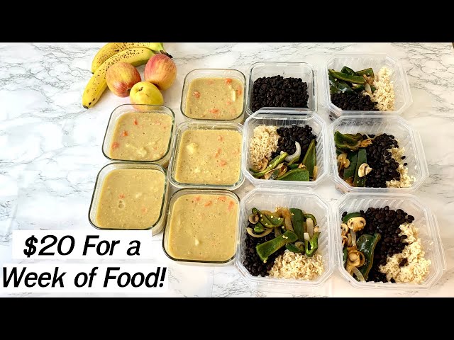 how i stretch $20 into a week of dinners 🍝🥦